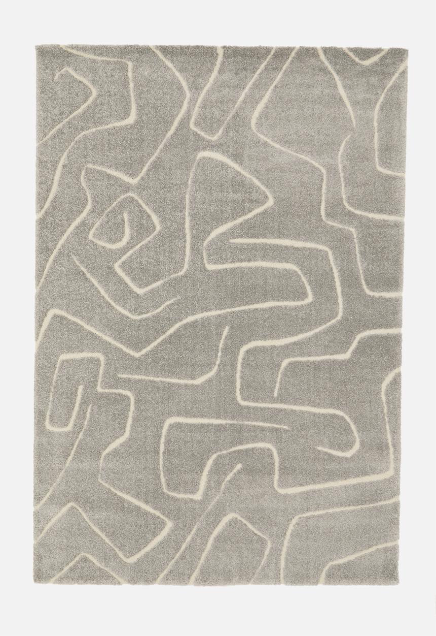 Hertex Haus - Perplex stormy rug - grey