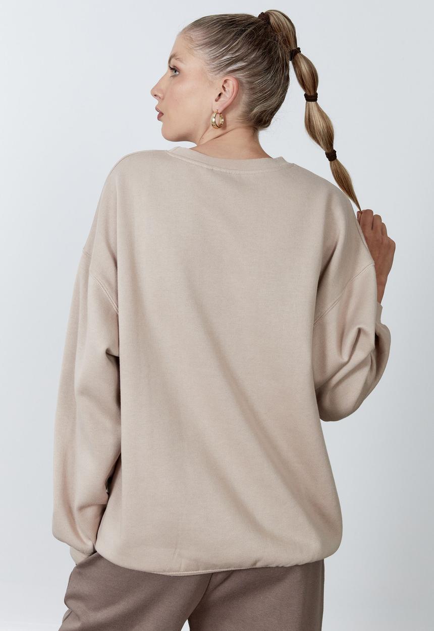 Factorie - Lcn nasa oversized graphic crew - lcn nas nude blush/nasa