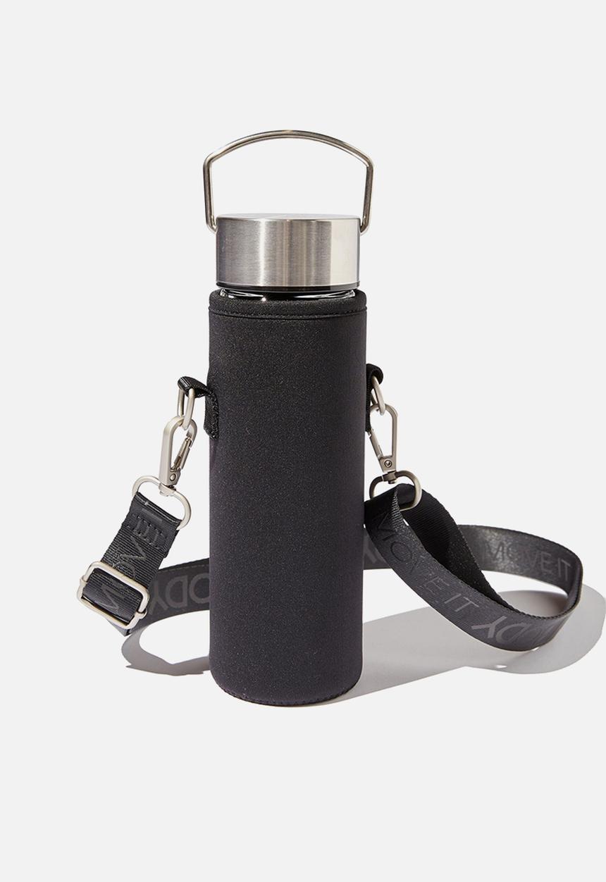 Typo - Active drink bottle & bag-black