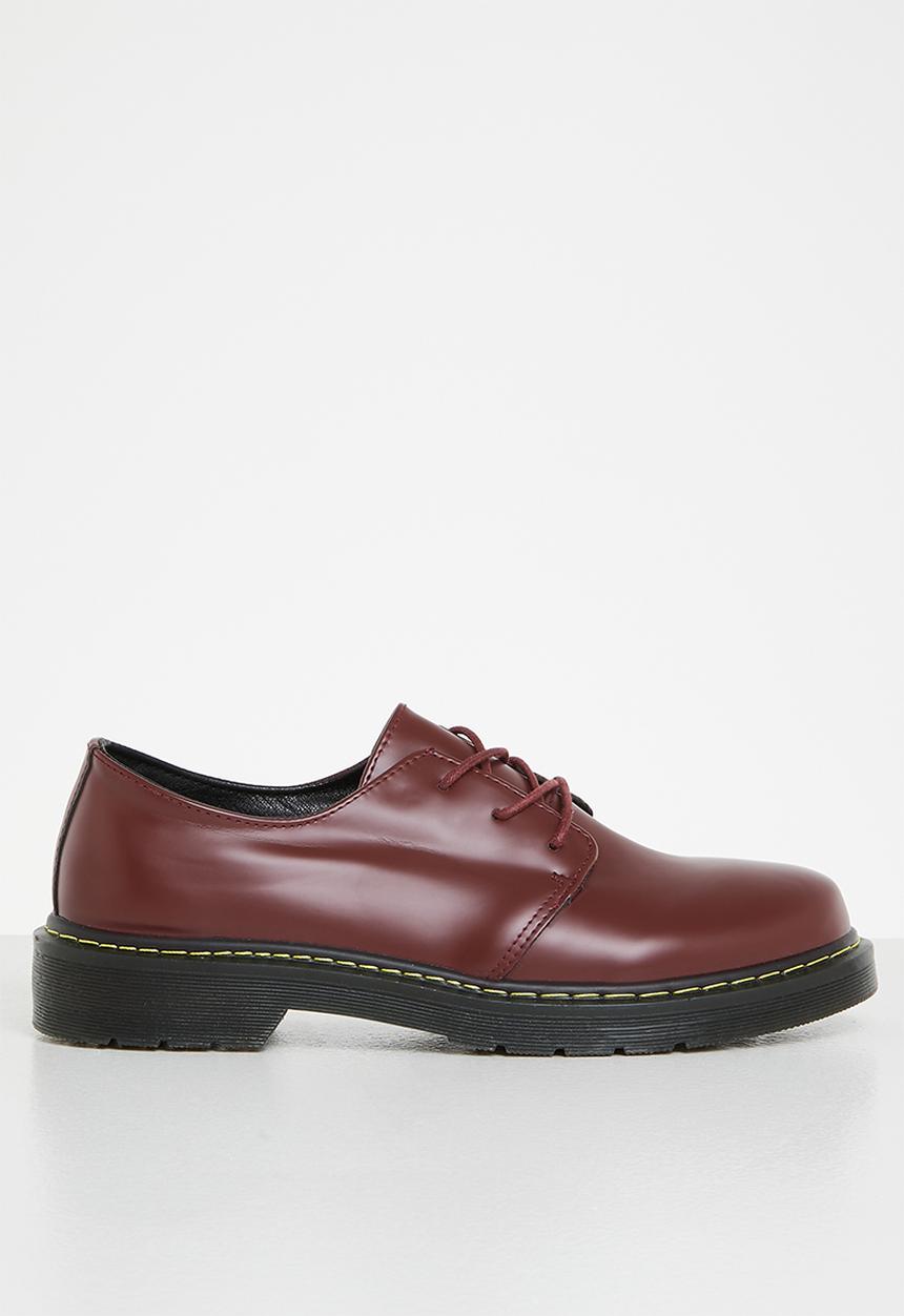 Superbalist - Micheal low lace-up shoe - burgundy