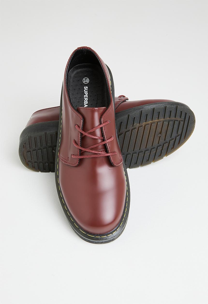 Superbalist - Micheal low lace-up shoe - burgundy
