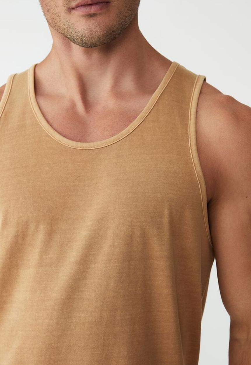 Cotton On - Vacation tank - golden oak washed