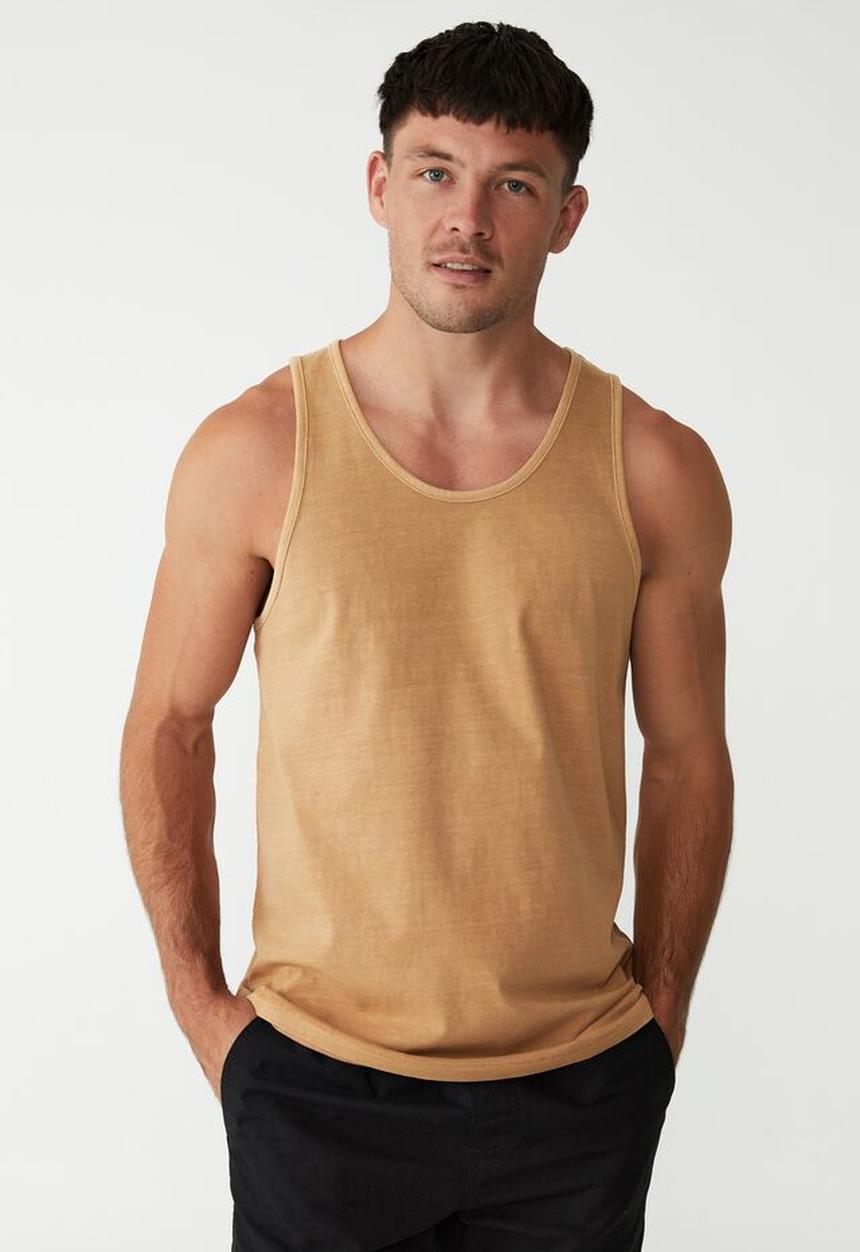 Cotton On - Vacation tank - golden oak washed