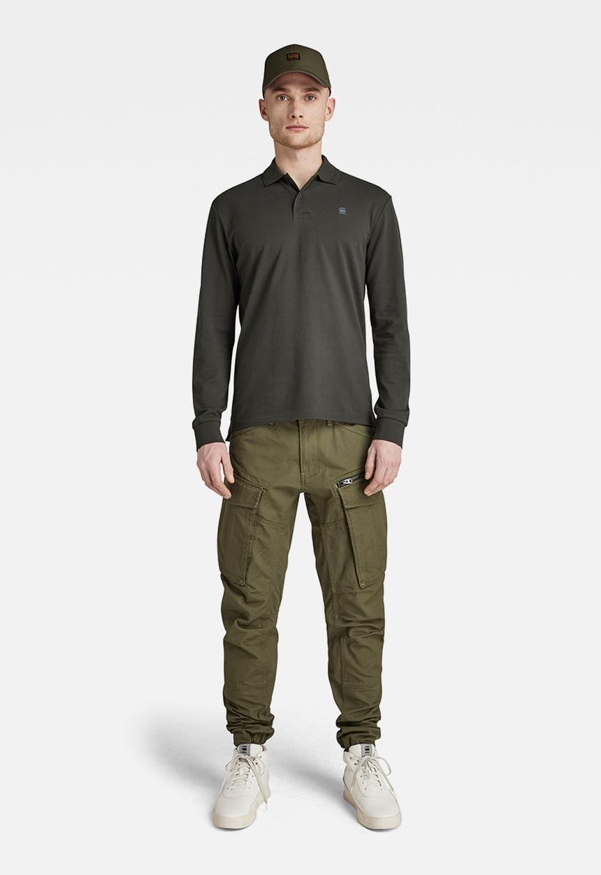 G-STAR - Dunda core polo long sleeve - cloack