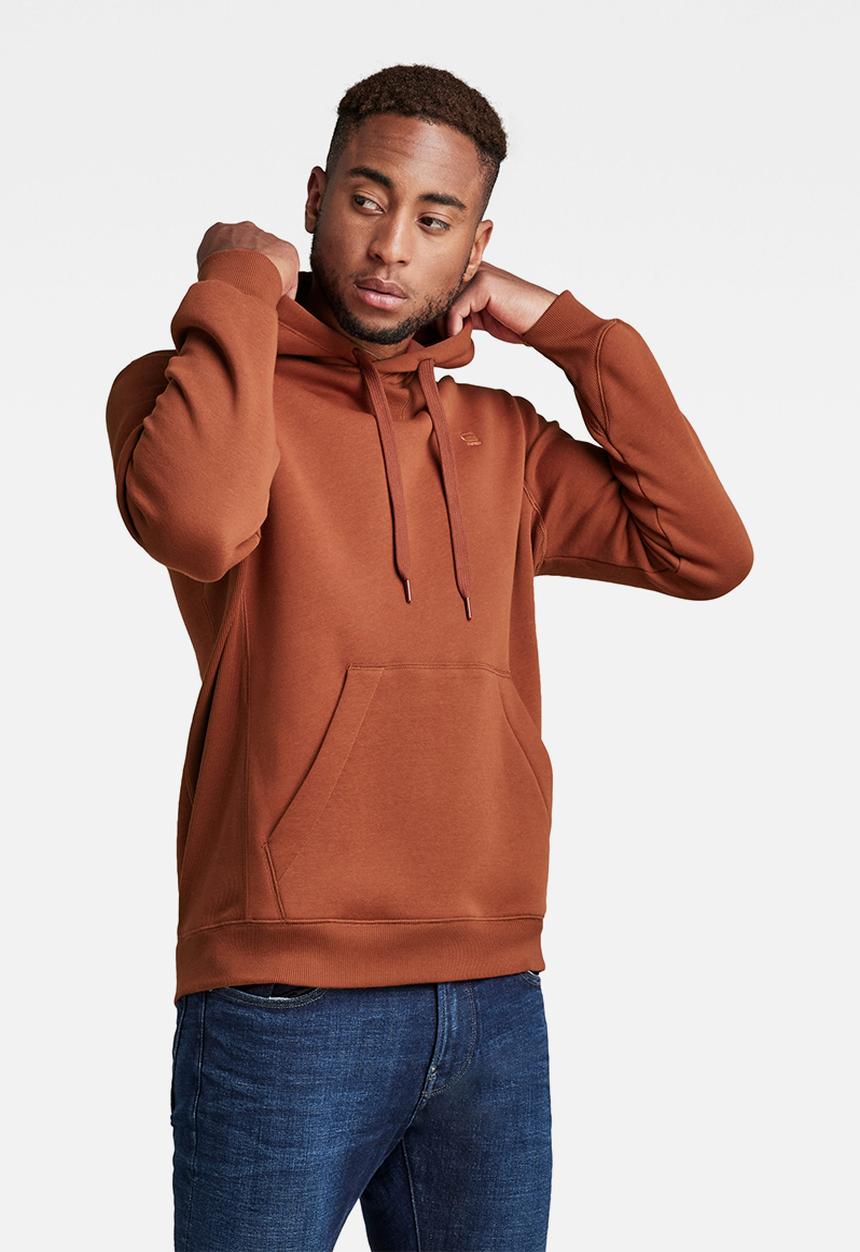 G-STAR - Premium core hoodie - auburn