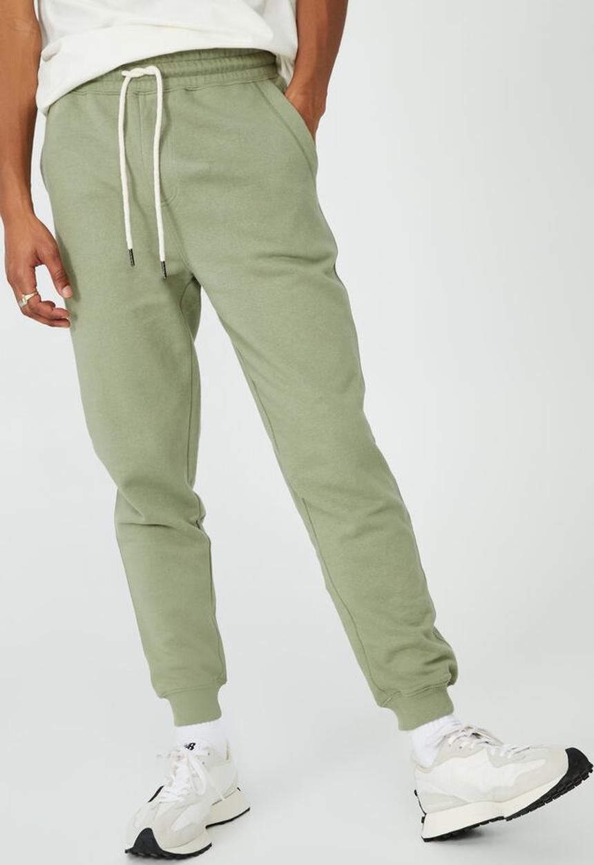 Cotton On - Trippy slim trackie - sage