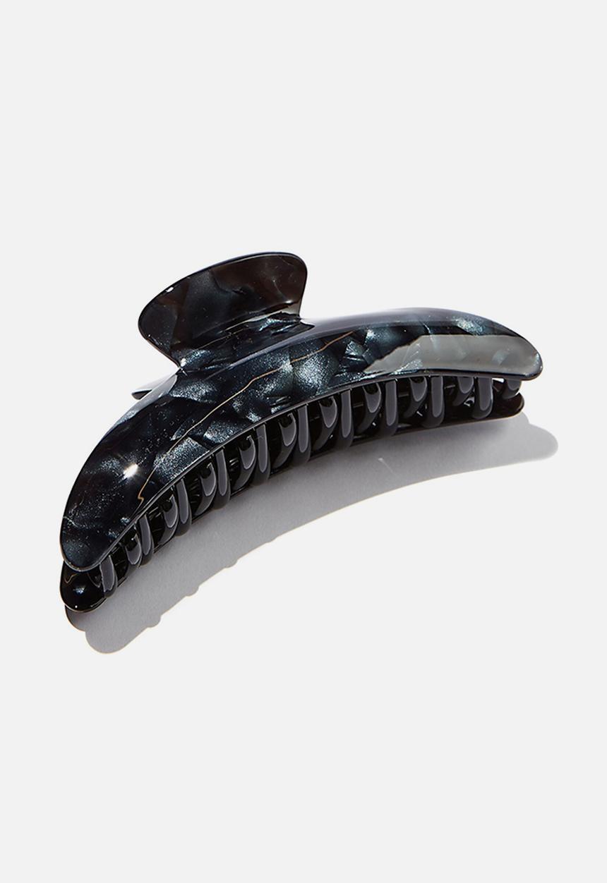 Rubi - Isla hair claw - black marble