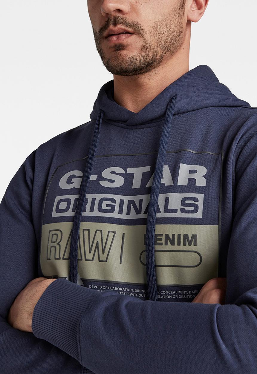 G-STAR - Originals hdd sw - servant blue