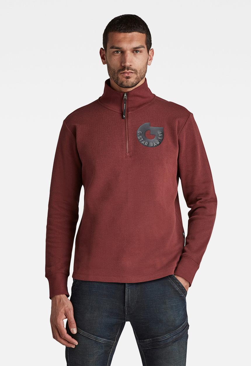 G-STAR - Jirgi half zip l\s - paccio