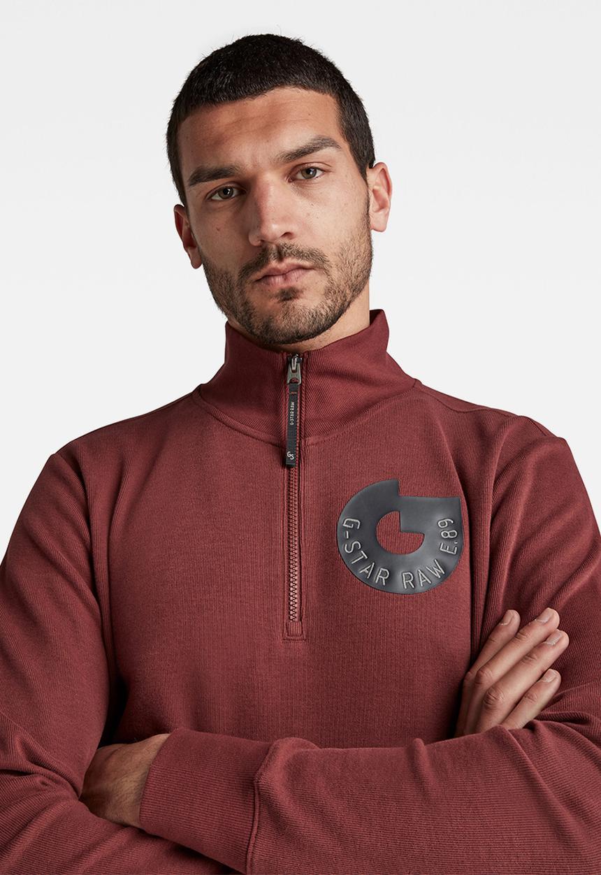 G-STAR - Jirgi half zip l\s - paccio