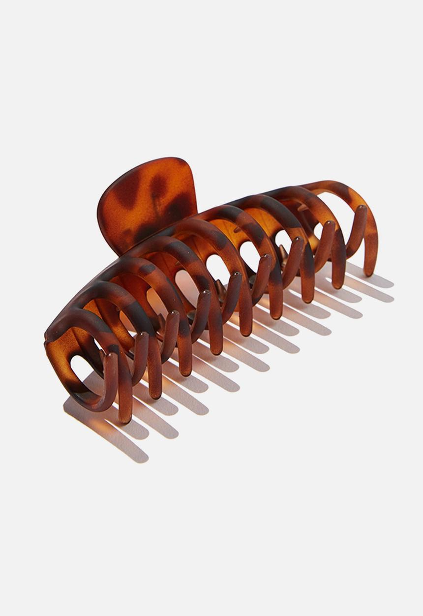 Rubi - Rachel hair claw - matte tort