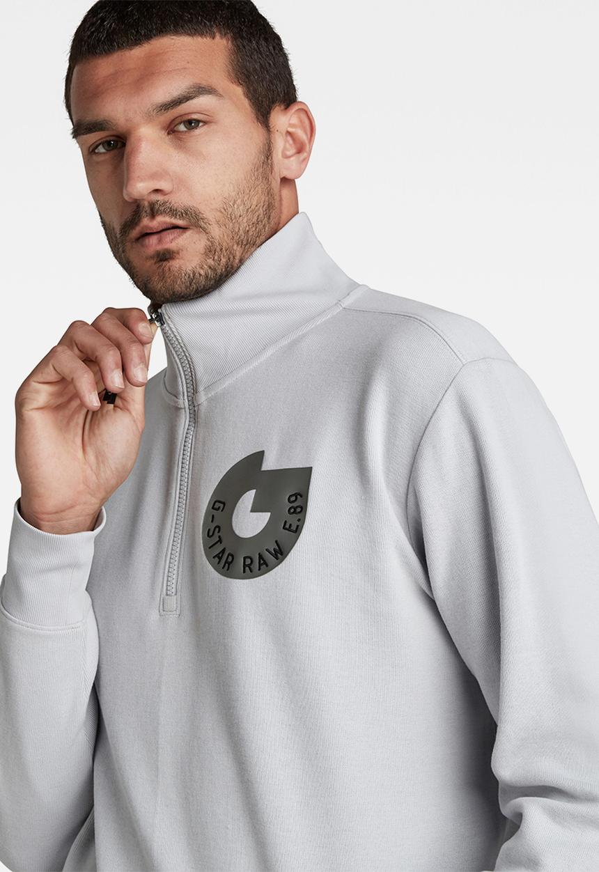 G-STAR - Jirgi half zip l\s - micro chip