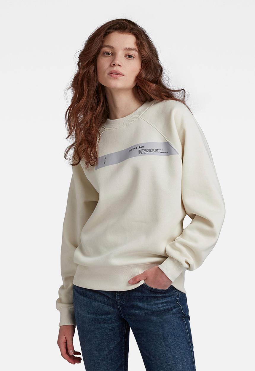 G-STAR - Raglan loose sweat - lightest sky