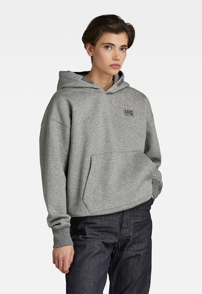 G-STAR - Unisex core oversized hdd sw - medium grey htr