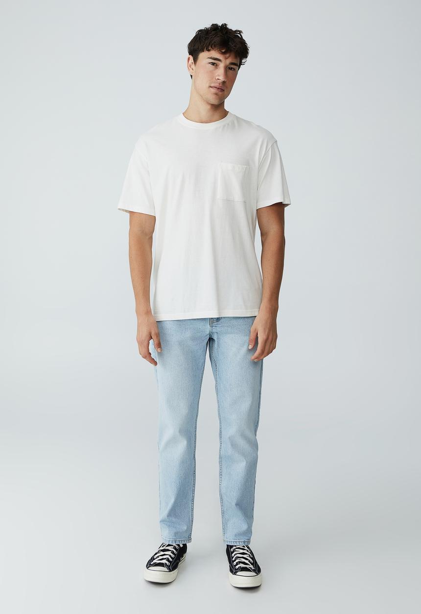 Cotton On - Beckley straight jean - vapour blue