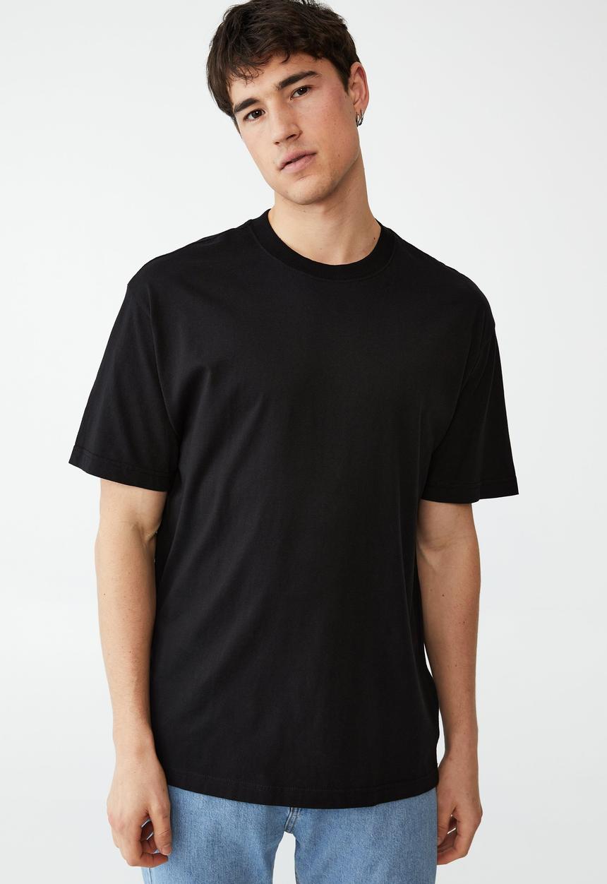 Cotton On - Organic loose fit T-shirt - black