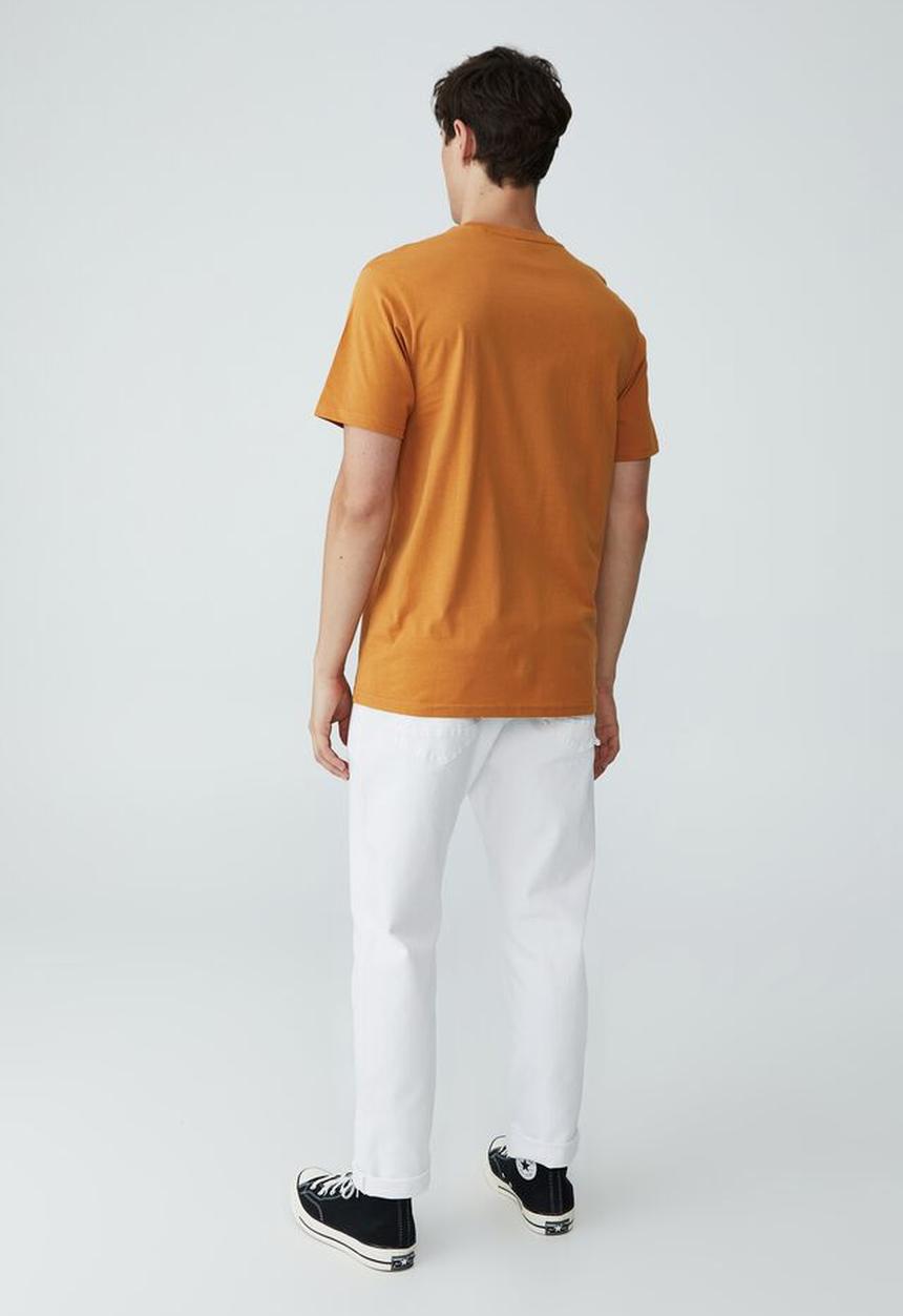 Cotton On - Tbar cny T-shirt - buckskin gold/bamboo tiger