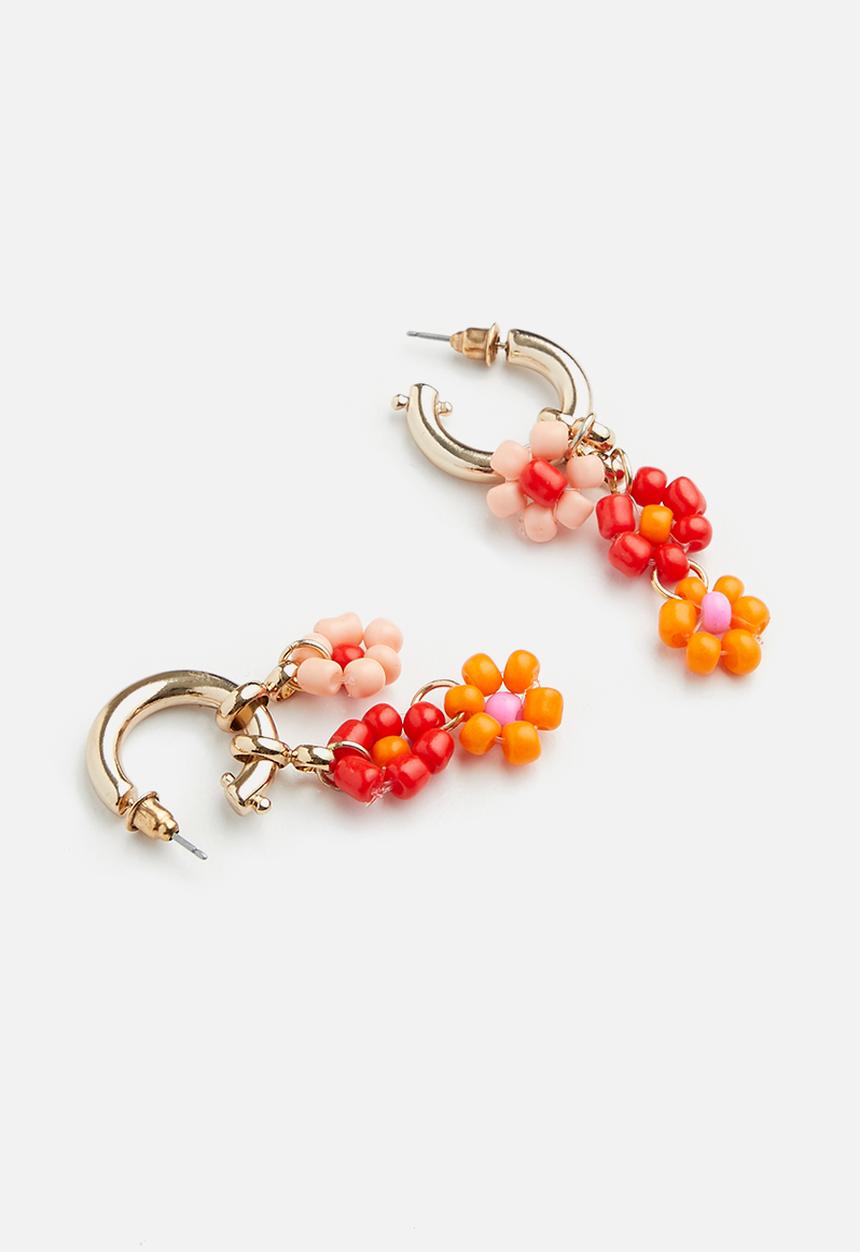 Superbalist - Flower charmed earrings - multi