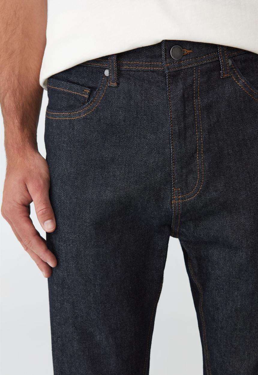 Cotton On - Relaxed tapered jean - rinsed indigo