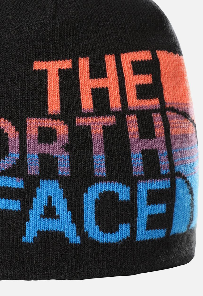 The North Face - Reversible tnf banner beanie - tnf black-hero blue