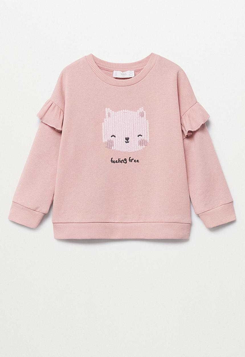 MANGO - Sweatshirt tania - pink