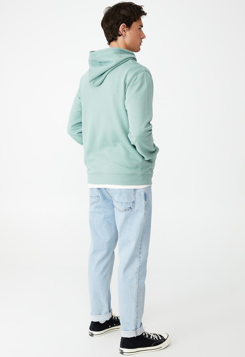 Cotton On - Essential fleece pullover - washed teal