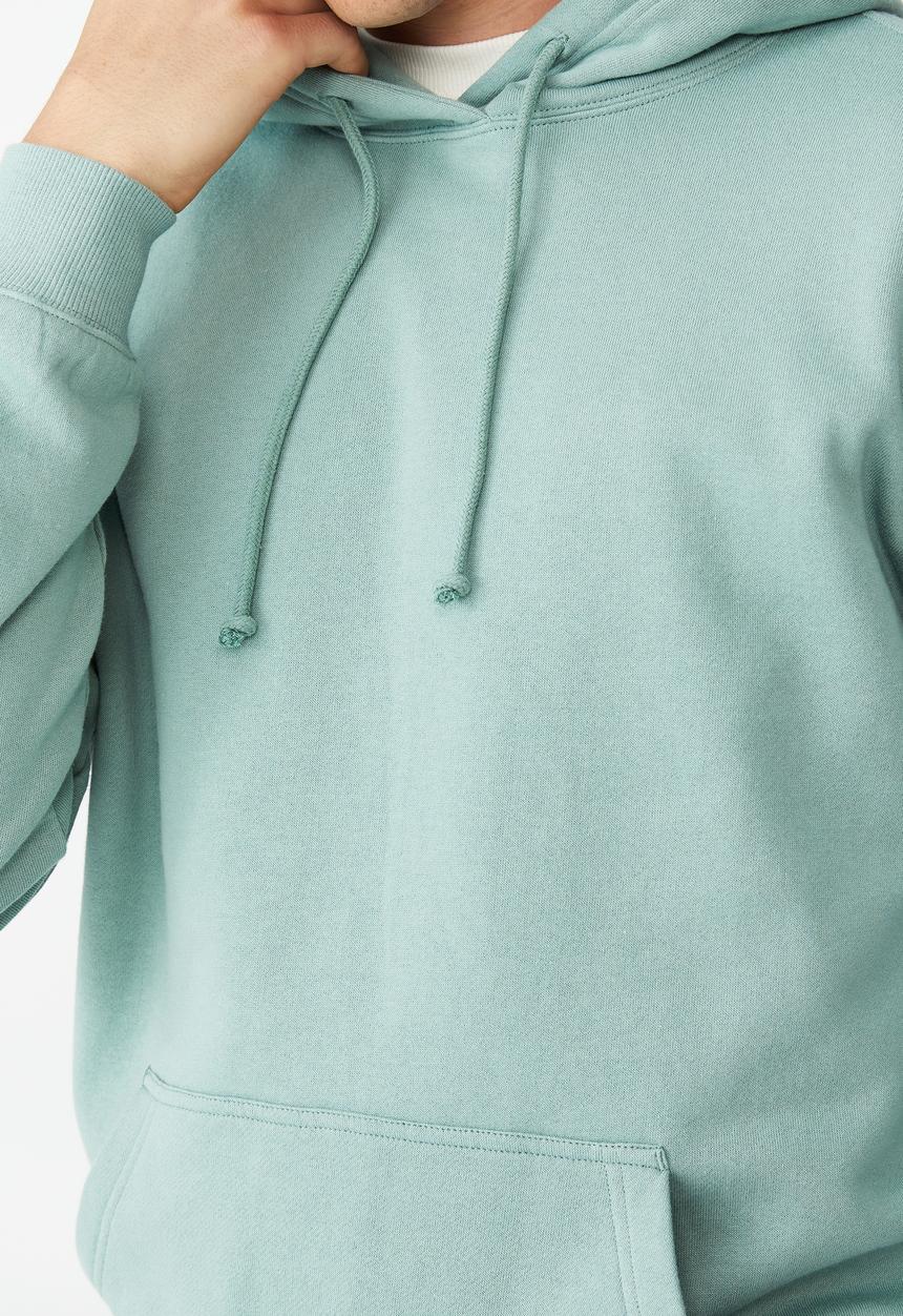 Cotton On - Essential fleece pullover - washed teal