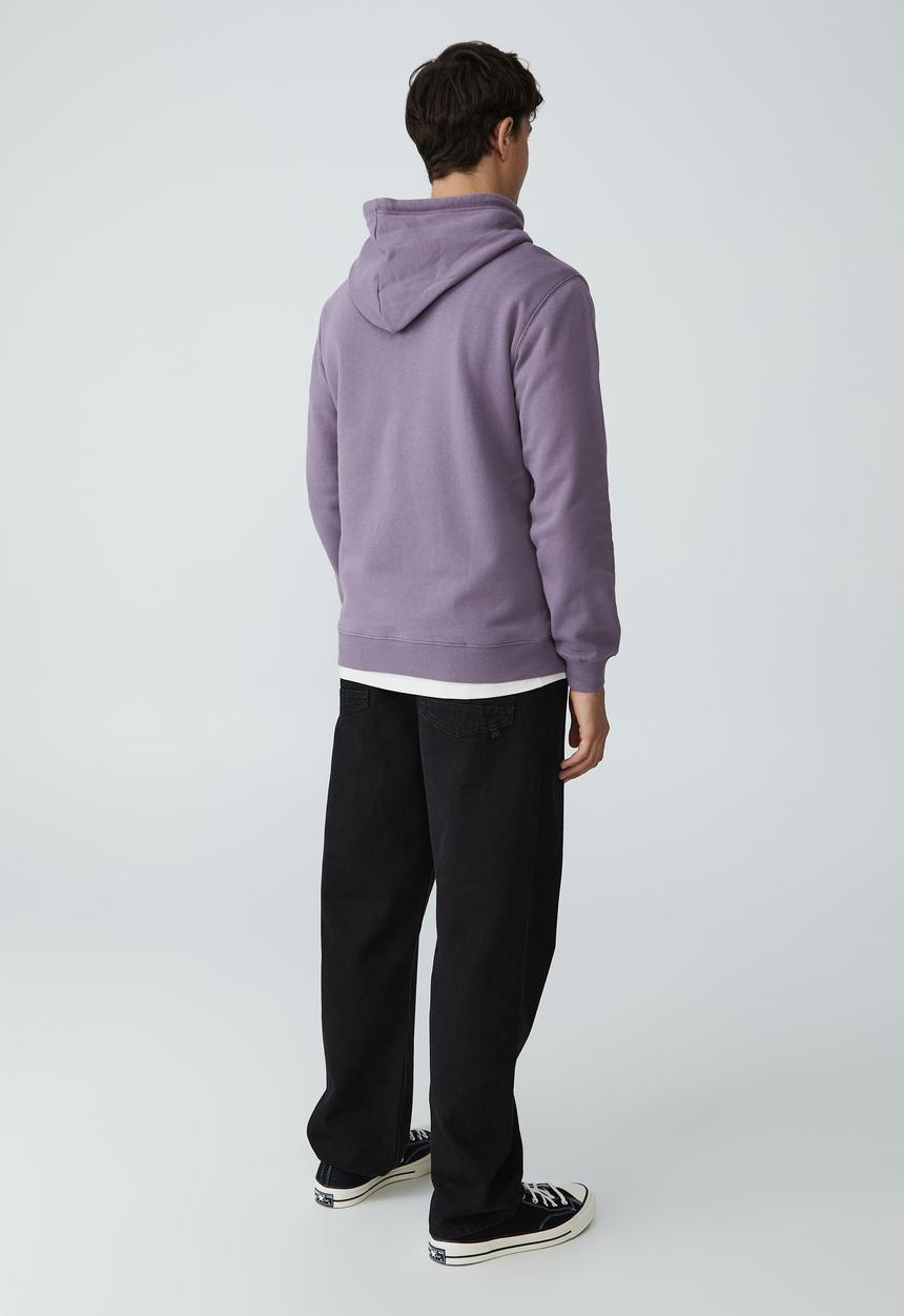 Cotton On - Essential fleece pullover - purple days