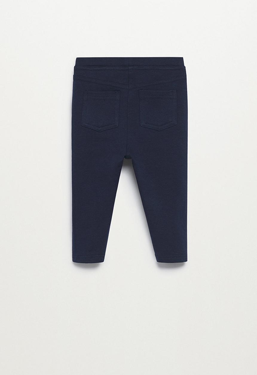 MANGO - Leggings terry - navy