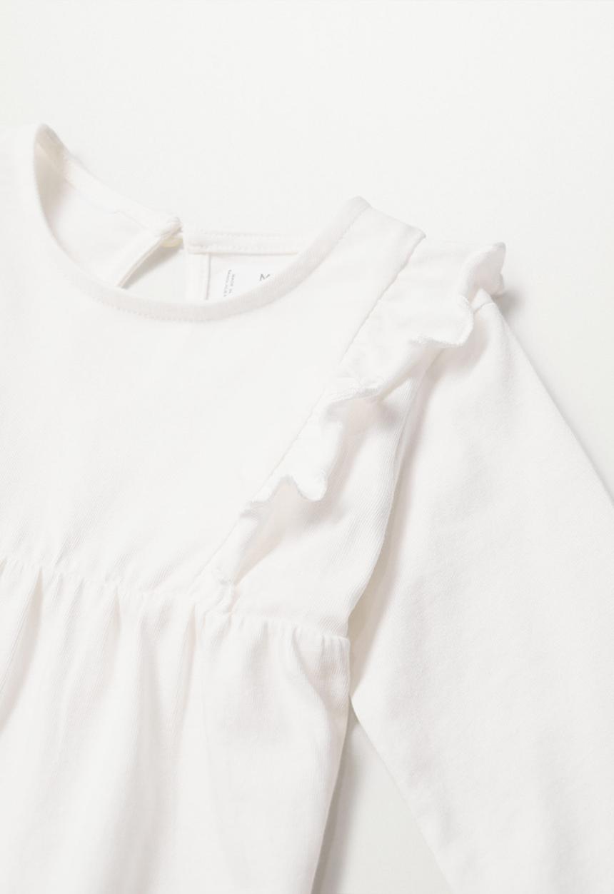 MANGO - T-shirt zoe - natural
