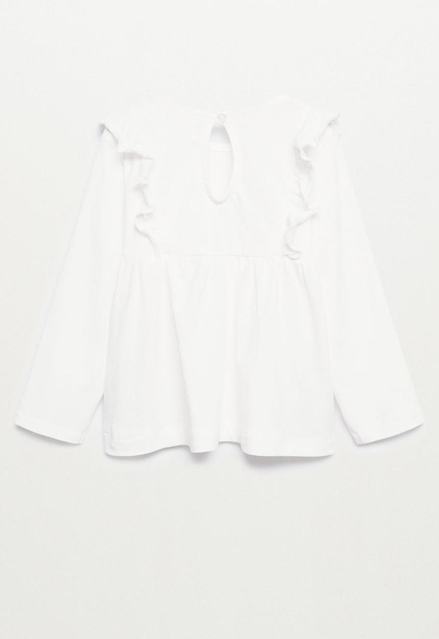 MANGO - T-shirt zoe - natural