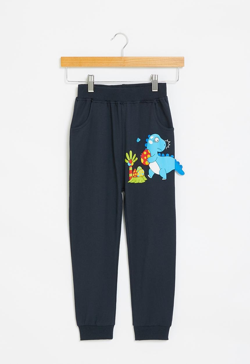 Pop Candy - Dino novelty jogger - navy