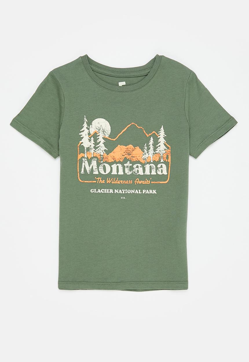 Cotton On - Max short sleeve tee - swag green