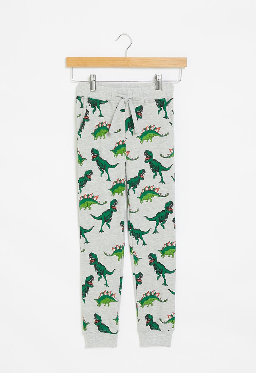 Pop Candy - All over printed jogger - grey melange