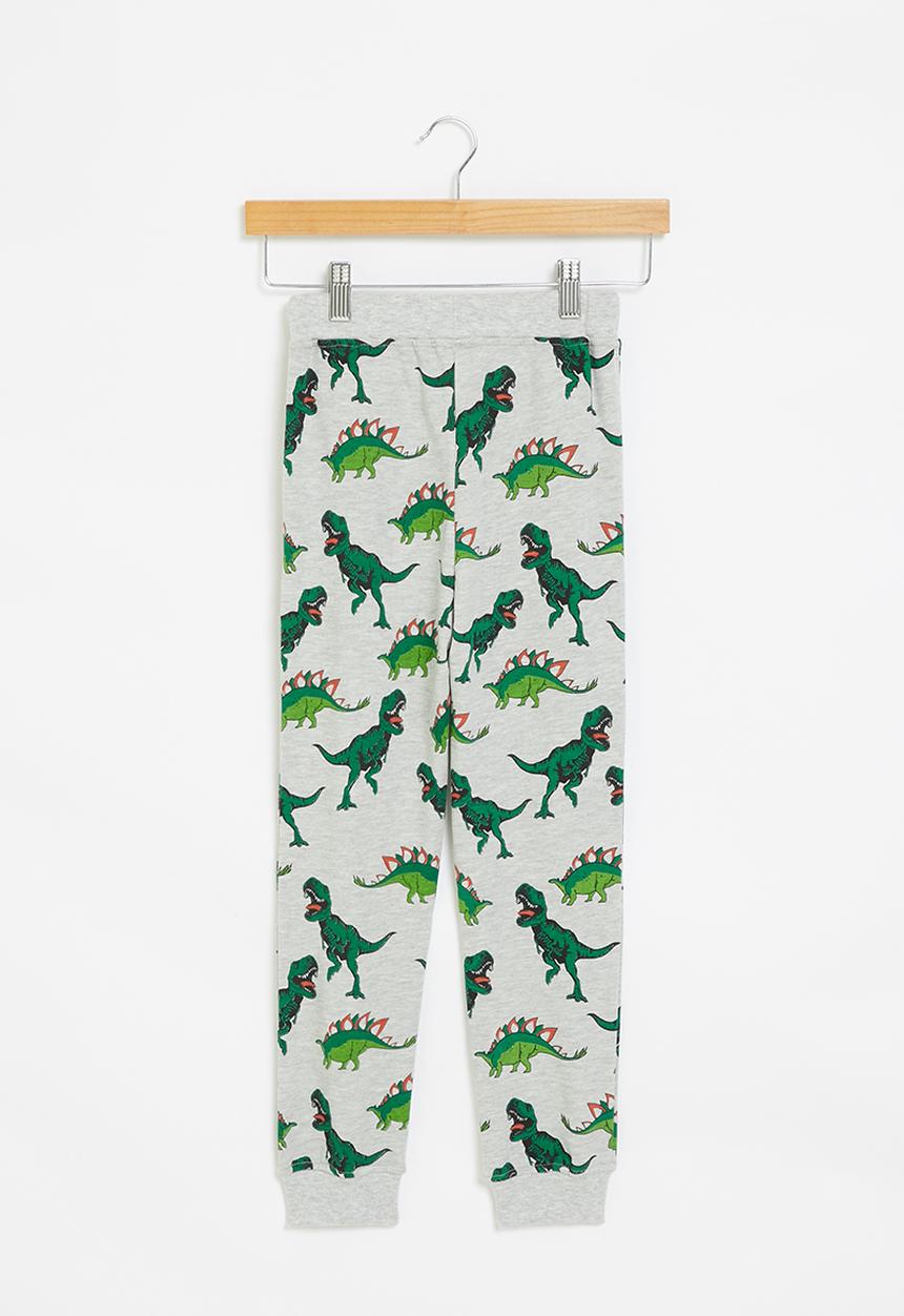 Pop Candy - All over printed jogger - grey melange