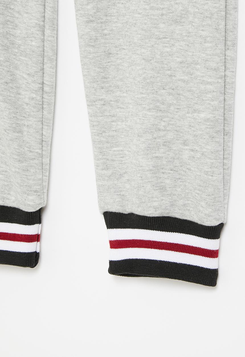Pop Candy - Jogger with elastic trims - grey melange