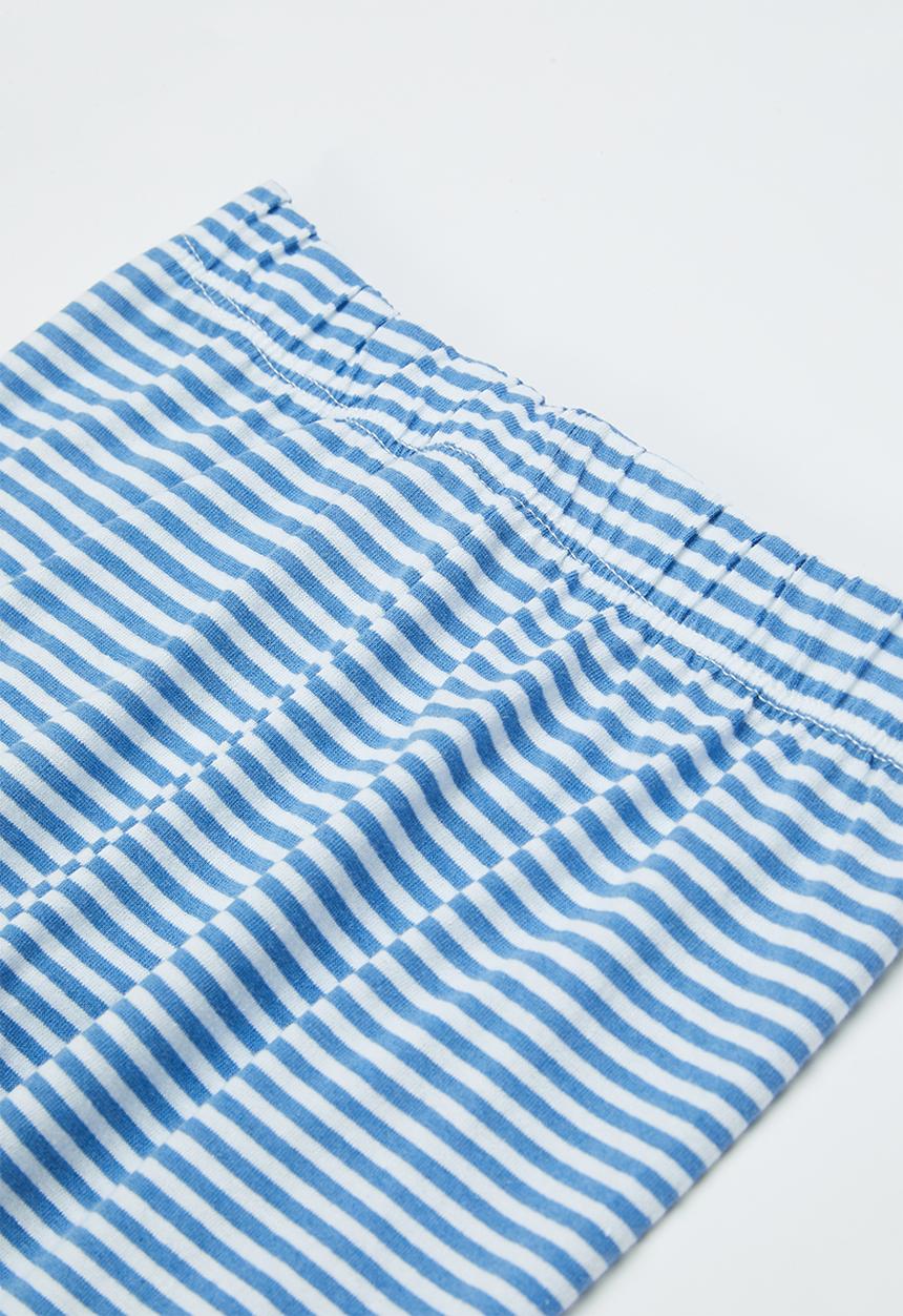 Trendyol - Stripe pjs set - blue & white 