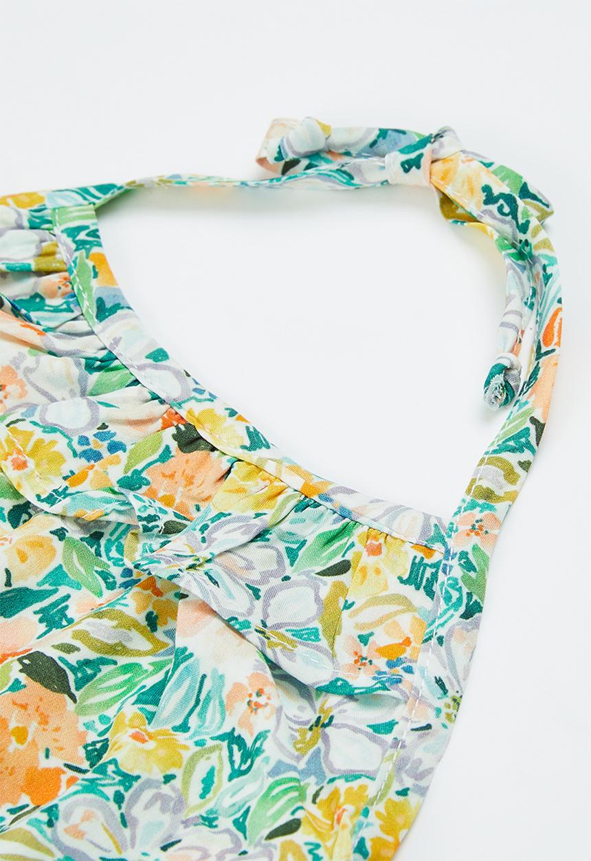 Sticky Fudge - Open back romper - multi