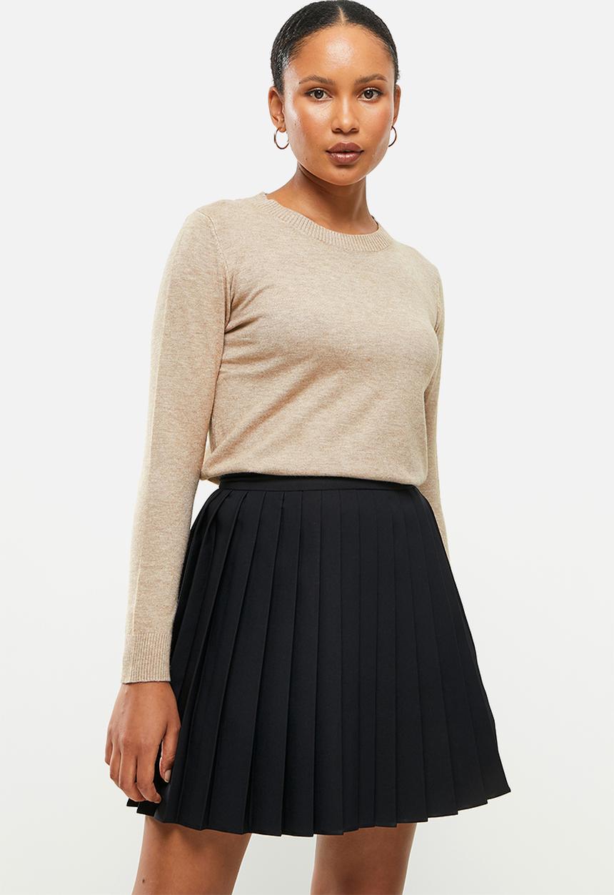 dailyfriday - Slim fit crew neck knit - stone