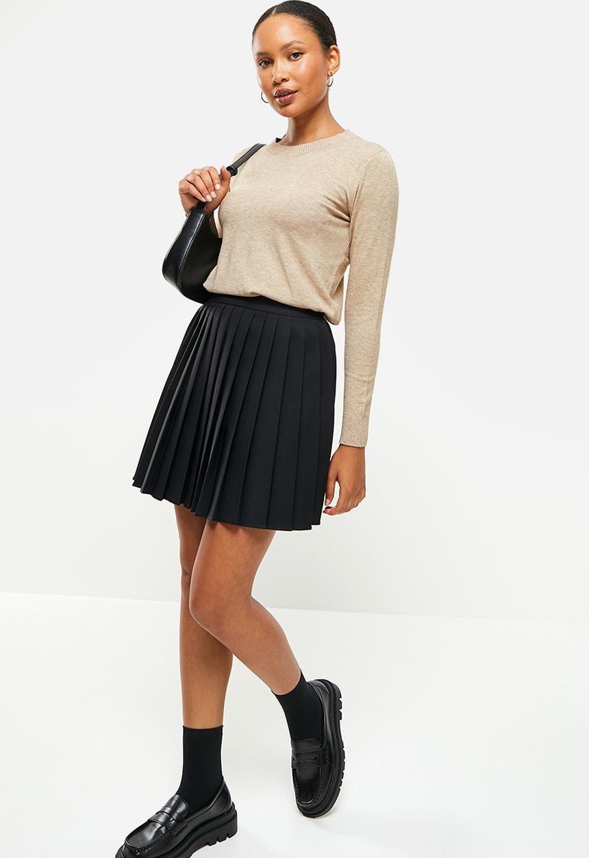 dailyfriday - Slim fit crew neck knit - stone