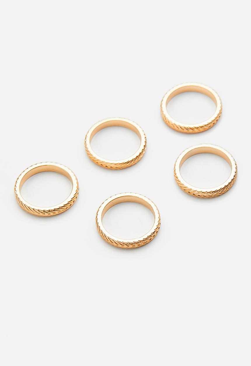 ALDO - Beir rings - gold