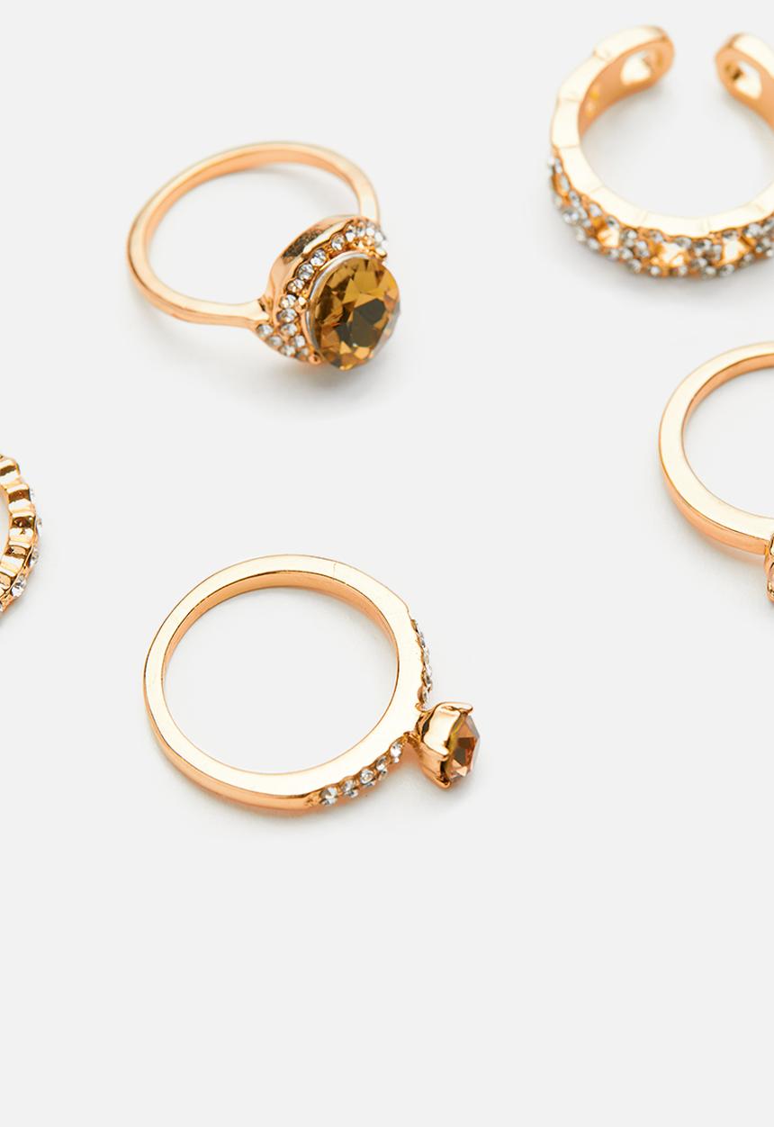 ALDO - Crohatlan rings - gold 