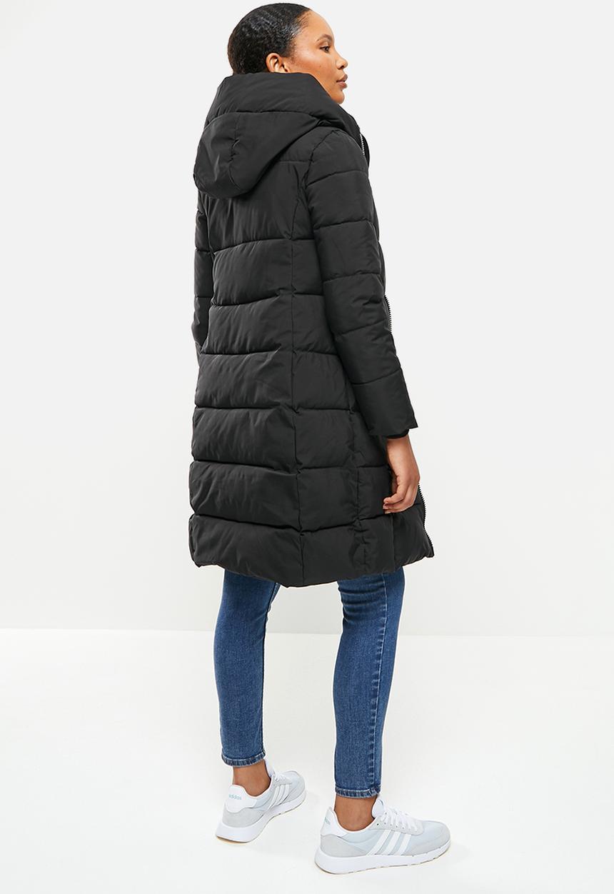 dailyfriday - Longer length puffer - black