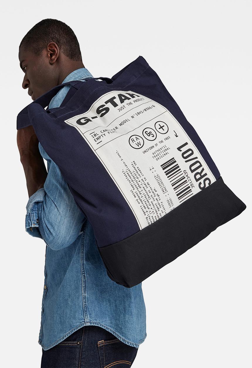 G-STAR - Canvas shopper - warm sartho