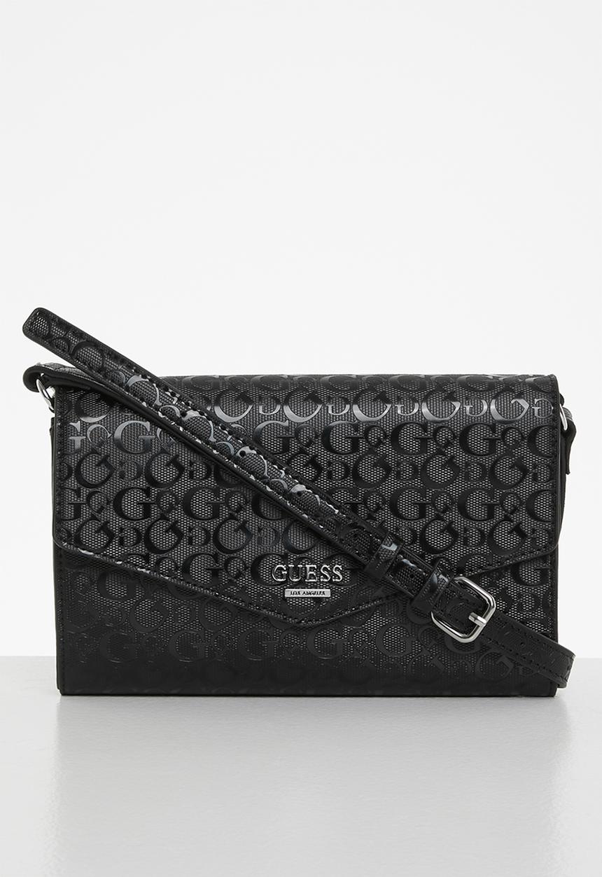 GUESS - Kalei mini crossbody flap - black