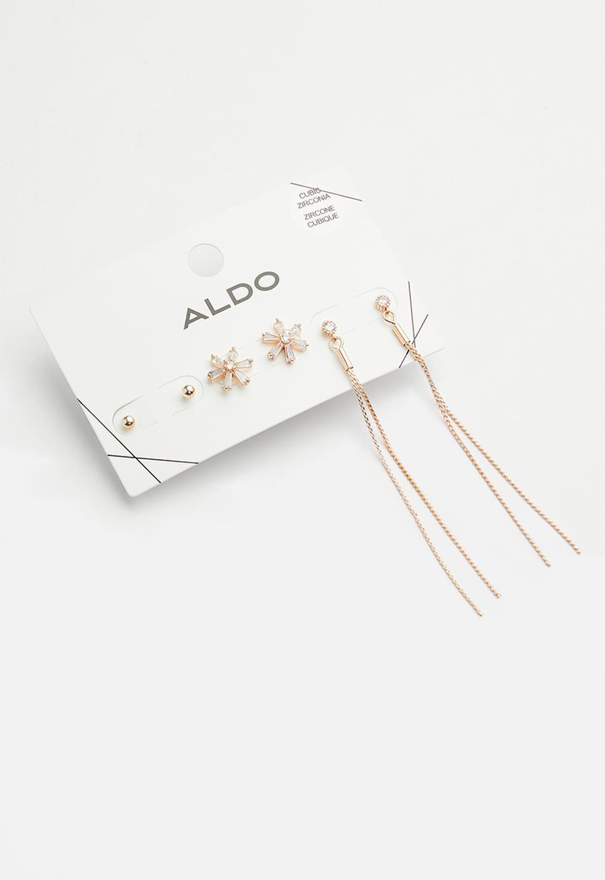 ALDO - Firacan 3 pack - rose gold