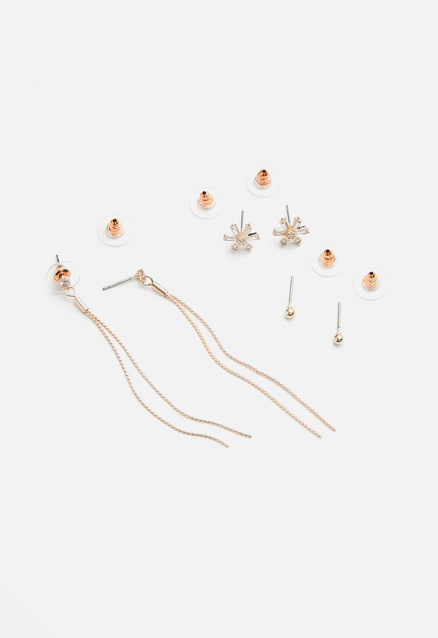 ALDO - Firacan 3 pack - rose gold