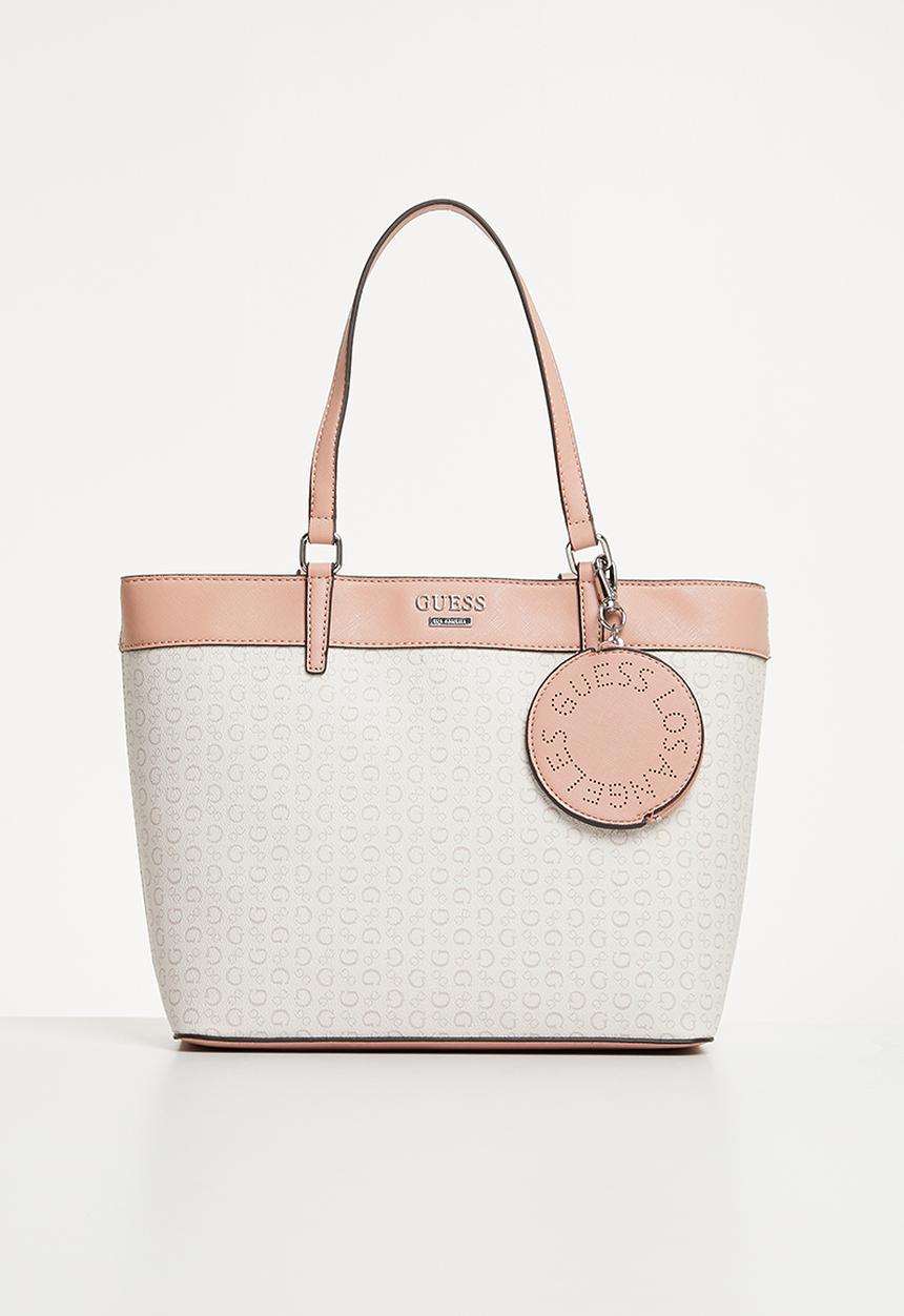 GUESS - Garren carryall - pink & cream