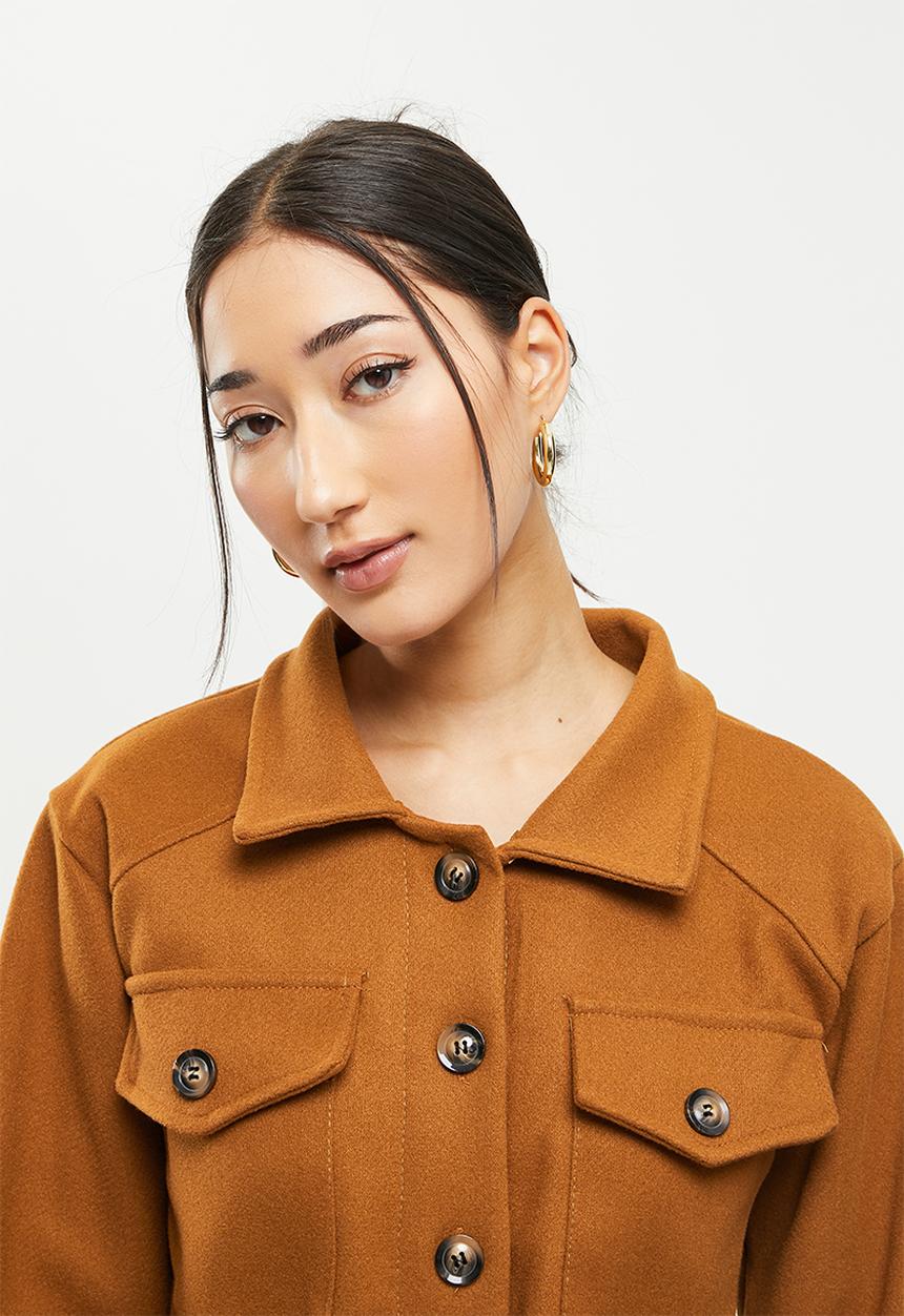 dailyfriday - Shacket - tan