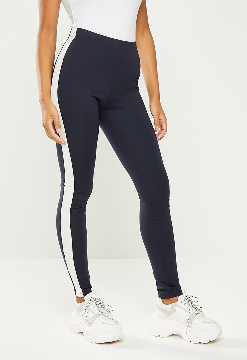 Cotton On - Petite panelled legging - navy